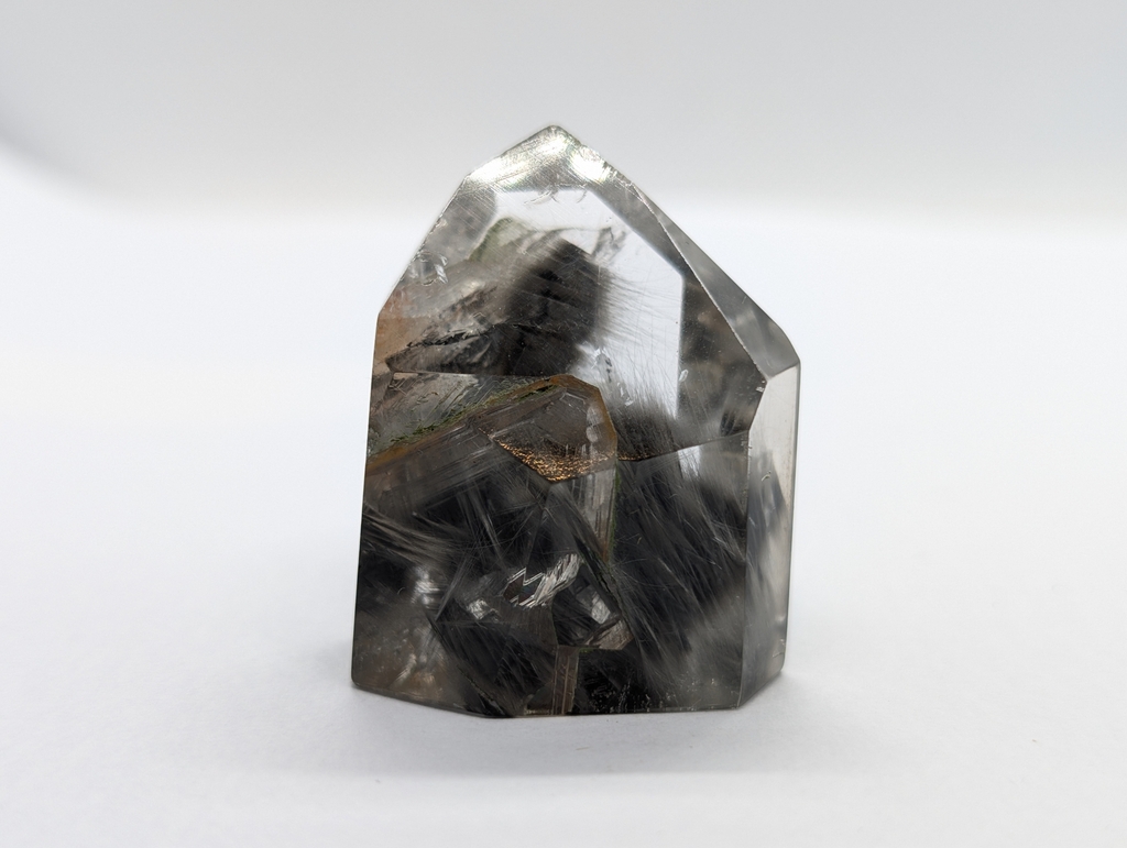 Brookite in Quartz