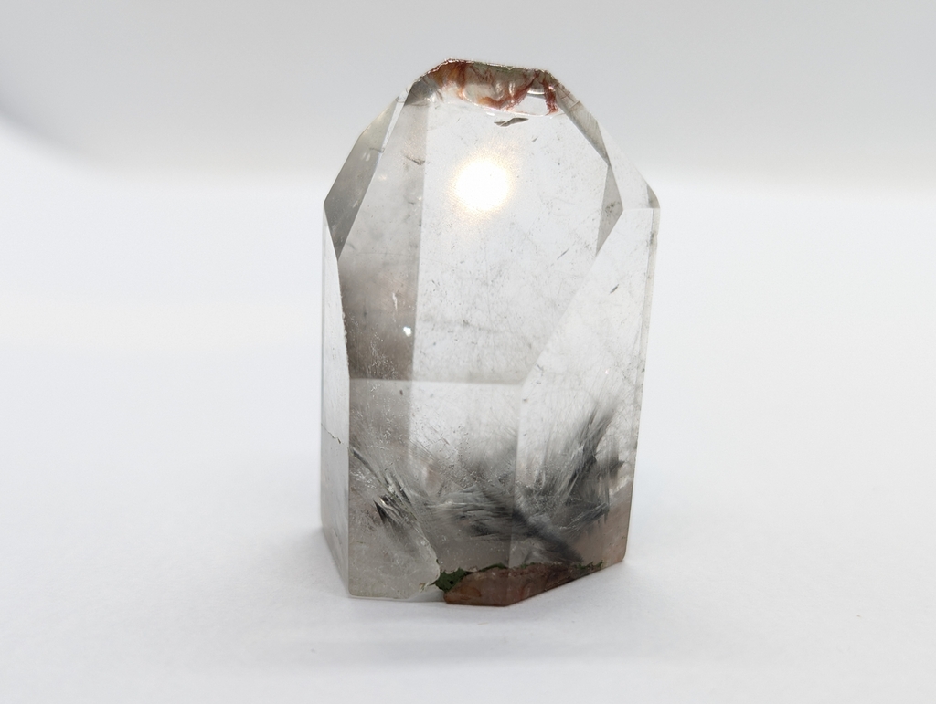 Brookite in Quartz